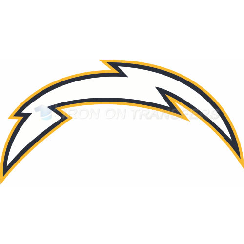 San Diego Chargers Iron-on Stickers (Heat Transfers)NO.725